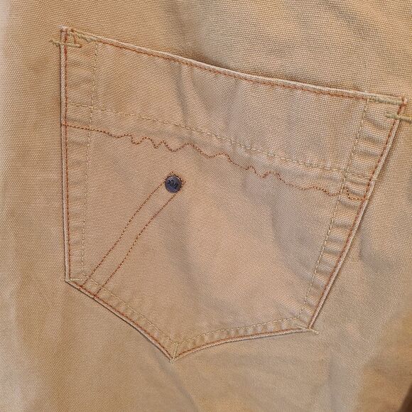 Mecca y2k vintage men's pants size 36/32, Khaki. JNCO skater grunge alternative - Picture 3 of 9